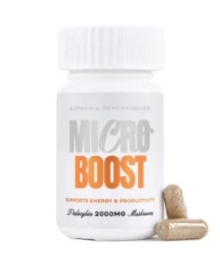 Euphoria Psychedelics – Micro Boost Capsules (2000mg) | Daily Microdosing