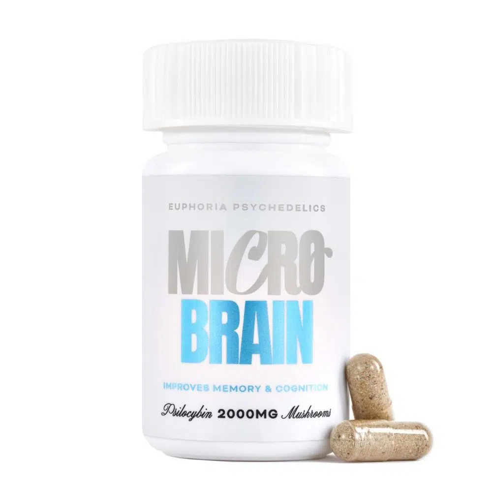 Euphoria Psychedelics – Micro Brain Capsules (2000mg) | Cognitive Microdosing