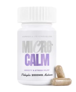 Euphoria Psychedelics – Micro Calm Capsules (2000mg) | Calming Microdosing