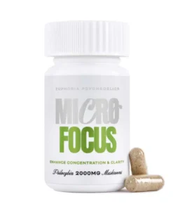 Euphoria Psychedelics – Micro Focus Capsules (2000mg) | Concentration Microdosing