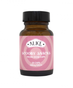 Alice Micro Dose Capsules – Scooby Snacks (6000mg) | Golden Teacher + Kava