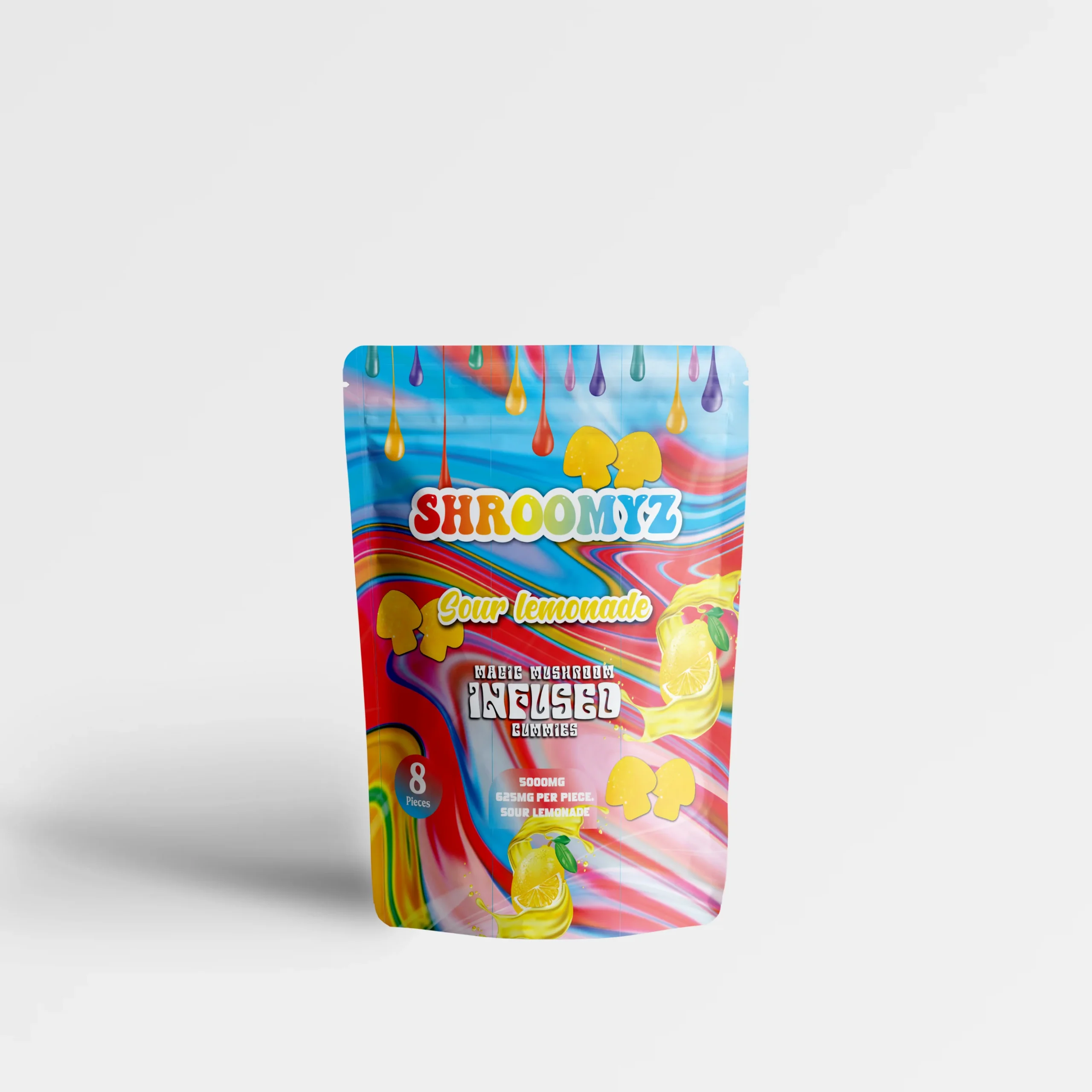 Sour Lemonade Shroomyz Gummies | Trippy Mushroom | Reviews & Benefits