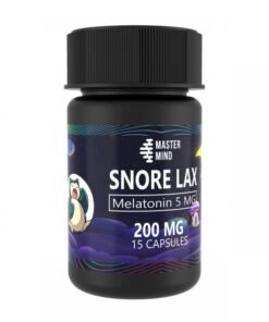 Mastermind – Snore Lax Sleep Capsules (3000mg) | Mushroom Sleep Aid